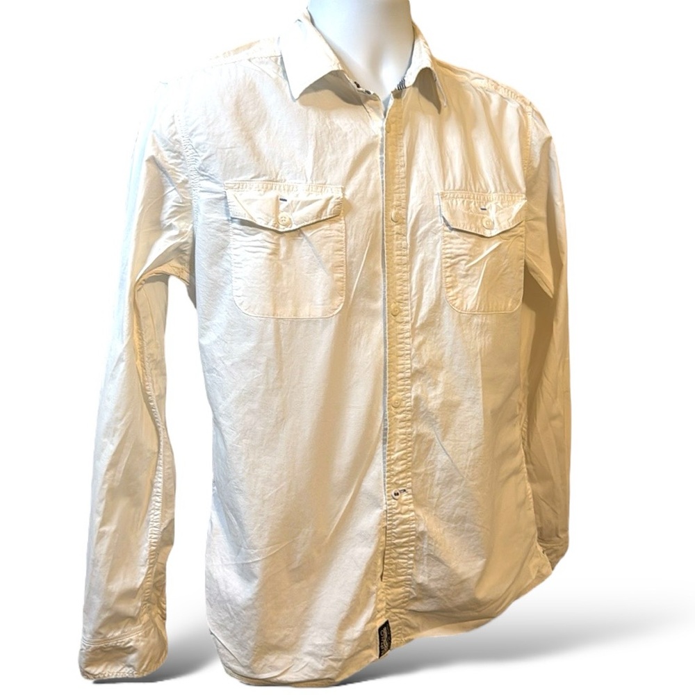 BUFFALO DAVID BITTON. Button Down Shirt. Size Medium - Picture 2 of 13